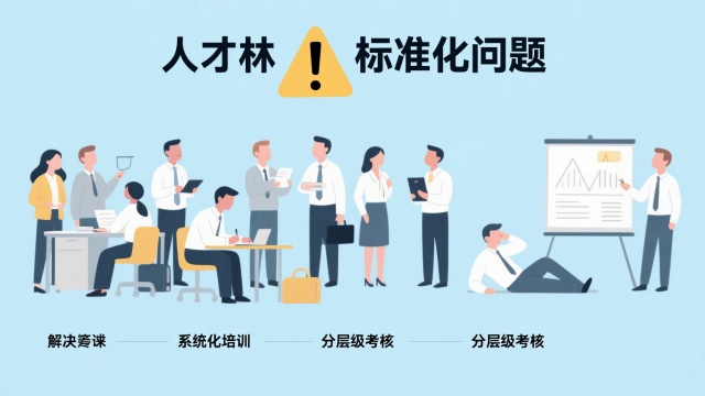 人才标准化难,员工能力参差不齐 人才标准化难,员工能力参差不齐