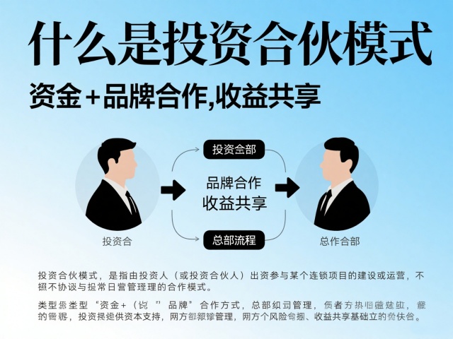 投资合伙模式