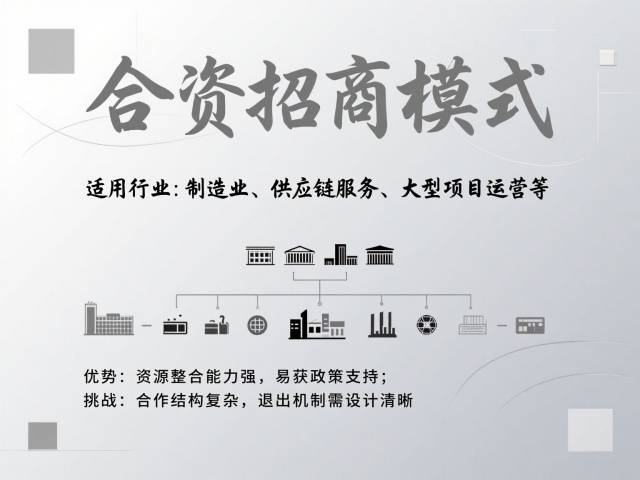 合资招商模式 合资招商模式