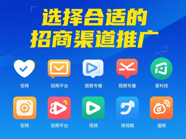 招商渠道推广 招商渠道推广