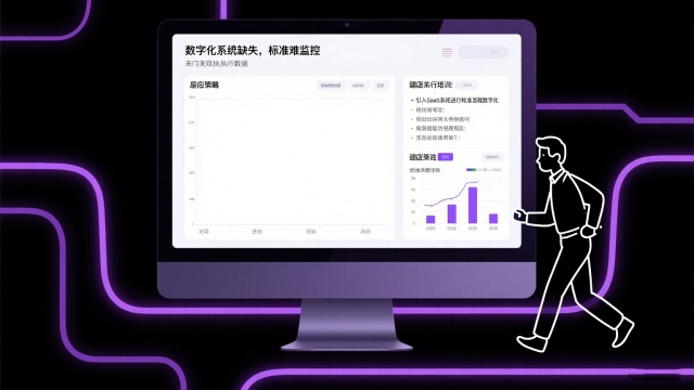 数字化系统缺失，标准难以落地监控示意图