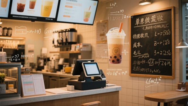 单店盈利模型公式化示例(以奶茶店为例) 单店盈利模型公式化示例(以奶茶店为例)