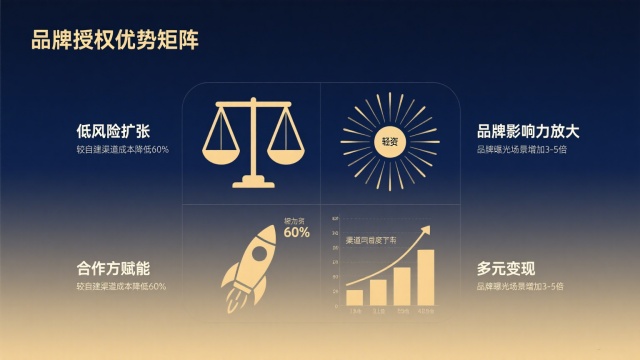 品牌授权商业模式示意图 品牌授权商业模式示意图