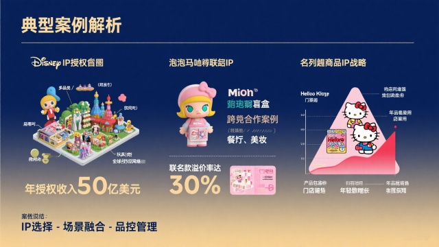 品牌授权的典型案例示意图 品牌授权的典型案例示意图