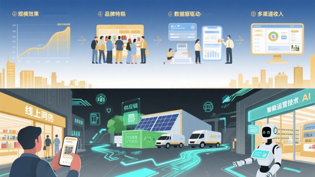 千城万店商业模式解析:规模化连锁的核心驱动力 千城万店商业模式解析:规模化连锁的核心驱动力