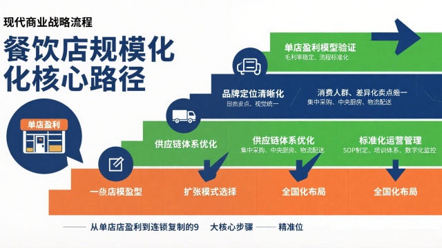 餐饮店怎么扩大规模?八大策略助你从单店到连锁 餐饮店怎么扩大规模?八大策略助你从单店到连锁