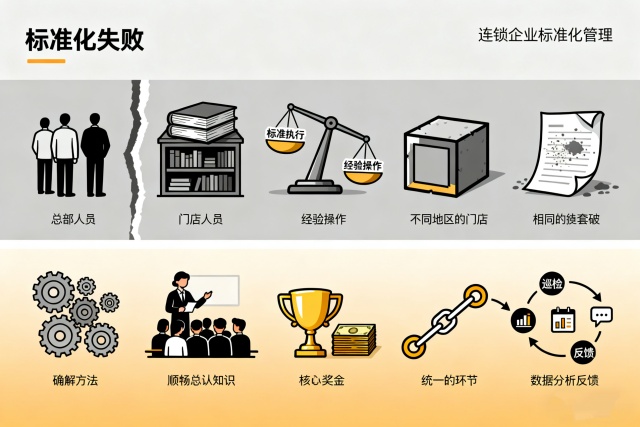 连锁企业标准化管理为什么总失败？核心原因与解决思路