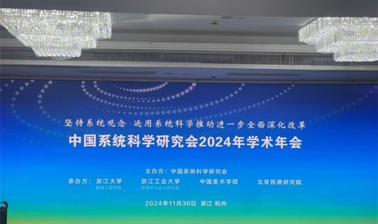 坚持系统观念，推动产业全面深化改革！中国系统科学研究会2024年学术年会召开