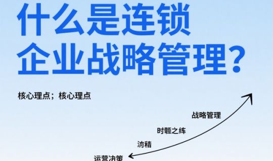连锁企业战略管理：打造可复制、可扩张的商业体系