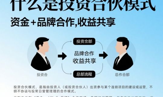 投资合伙模式全解析：连锁经营中的资本驱动型合作模式
