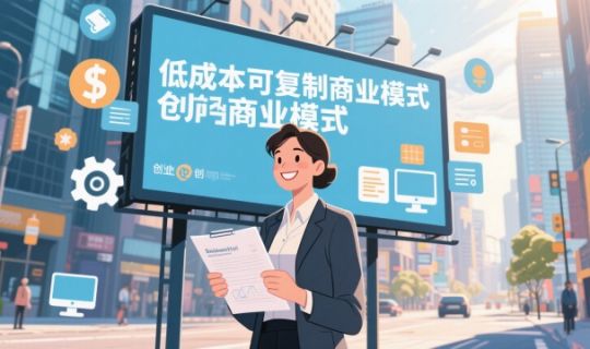 低成本可复制商业模式有哪些?适合创业者的高性价比路径