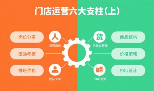 门店运营管理六个重点内容，一文快速掌握