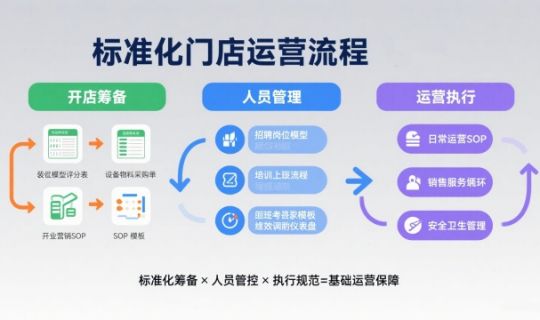 门店运营管理的标准化流程有哪些？一文带你全面梳理！