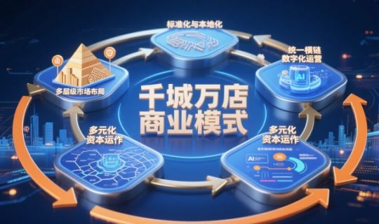 千城万店商业模式解析：规模化连锁的核心驱动力