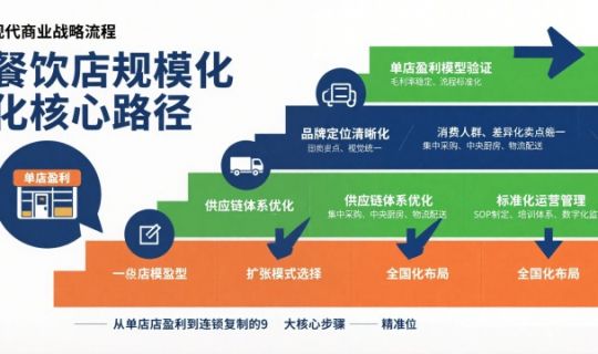 餐饮店怎么扩大规模？八大策略助你从单店到连锁
