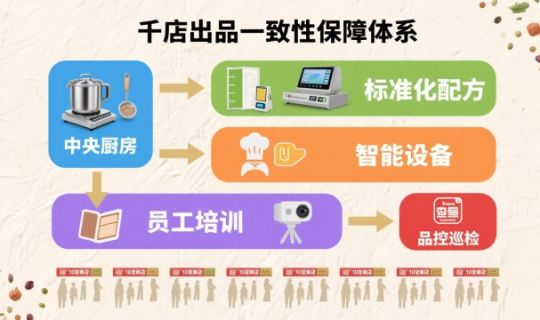 千店连锁如何保证出品一致：从标准化到数字化